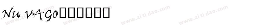NU VAGO字体转换
